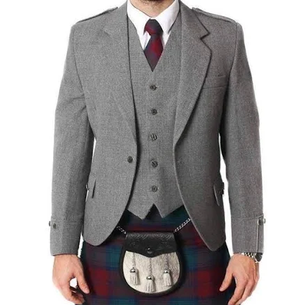 Argyle Wool Jacket