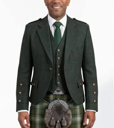 Scottish Hunter Tweed Argyle Jacket