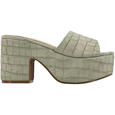 Women's Giza Croco Platform Sandals