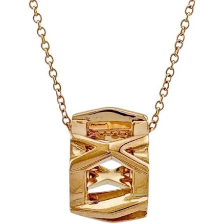 Tiffany & Co. X open Pendant Necklace