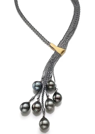 Suzanne Schwartz Tahitian Pearl Necklace