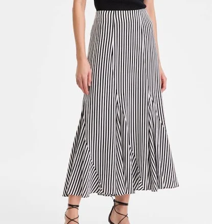 INC International Concepts Women's Printed Midi Skirt
