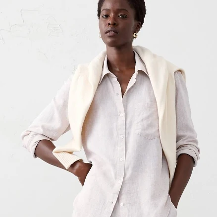Perfect Linen-Blend Shirt