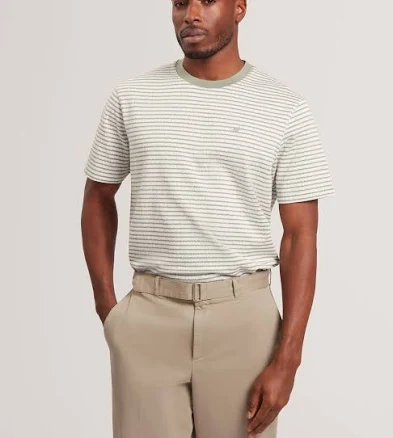 Ted Baker Men's Vexrin Oversized Striped Cotton T-Shirt