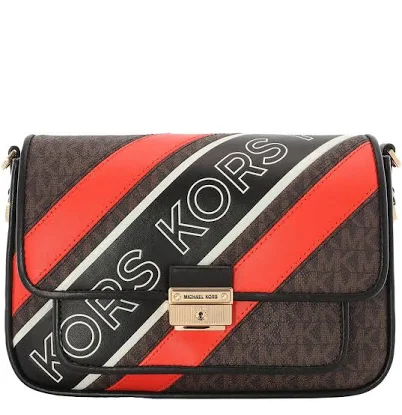 Michael Kors Signature Bradshaw Medium Messenger Crossbody Bag