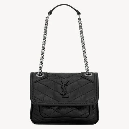 Saint Laurent Women's Niki Micro Leather Bag