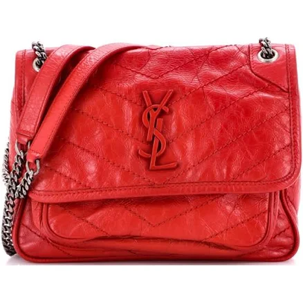 Saint Laurent Niki Chain Flap Baby Shoulder Bag