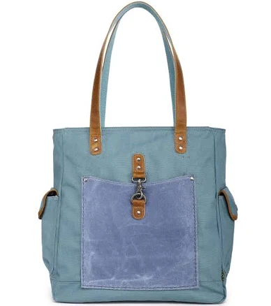 Valley and Sky Spacious Adventure Canvas Tote Bag