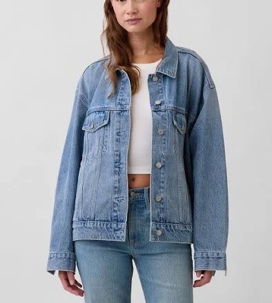 Gap Women's Oversized Icon Denim Jacket