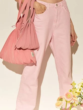 JOSEPH & STACEY Lucky Pleats Knit Bag