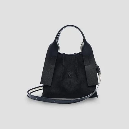 Lucky Pleats Canvas Tote