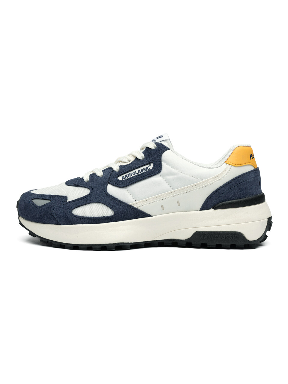 Heritage Jogger Sneakers_Deep Cobalt Yellow