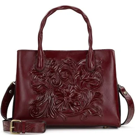 Patricia Nash Women's Genovese Medium Leather Satchel