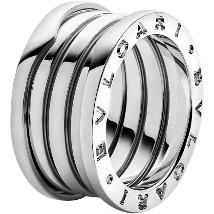 Bvlgari B.zero1 White Gold Ring