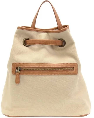 Canvas Backpack L8287-01 Natural