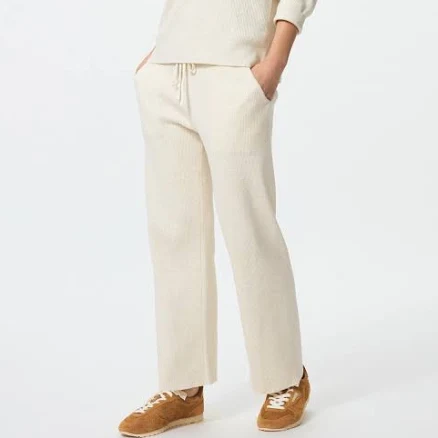 UNIQLO Women's Washable Knit Ribbed Pants