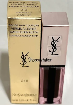 Yves Saint Laurent Vernis A Levres Water Stain Glow Shade 216