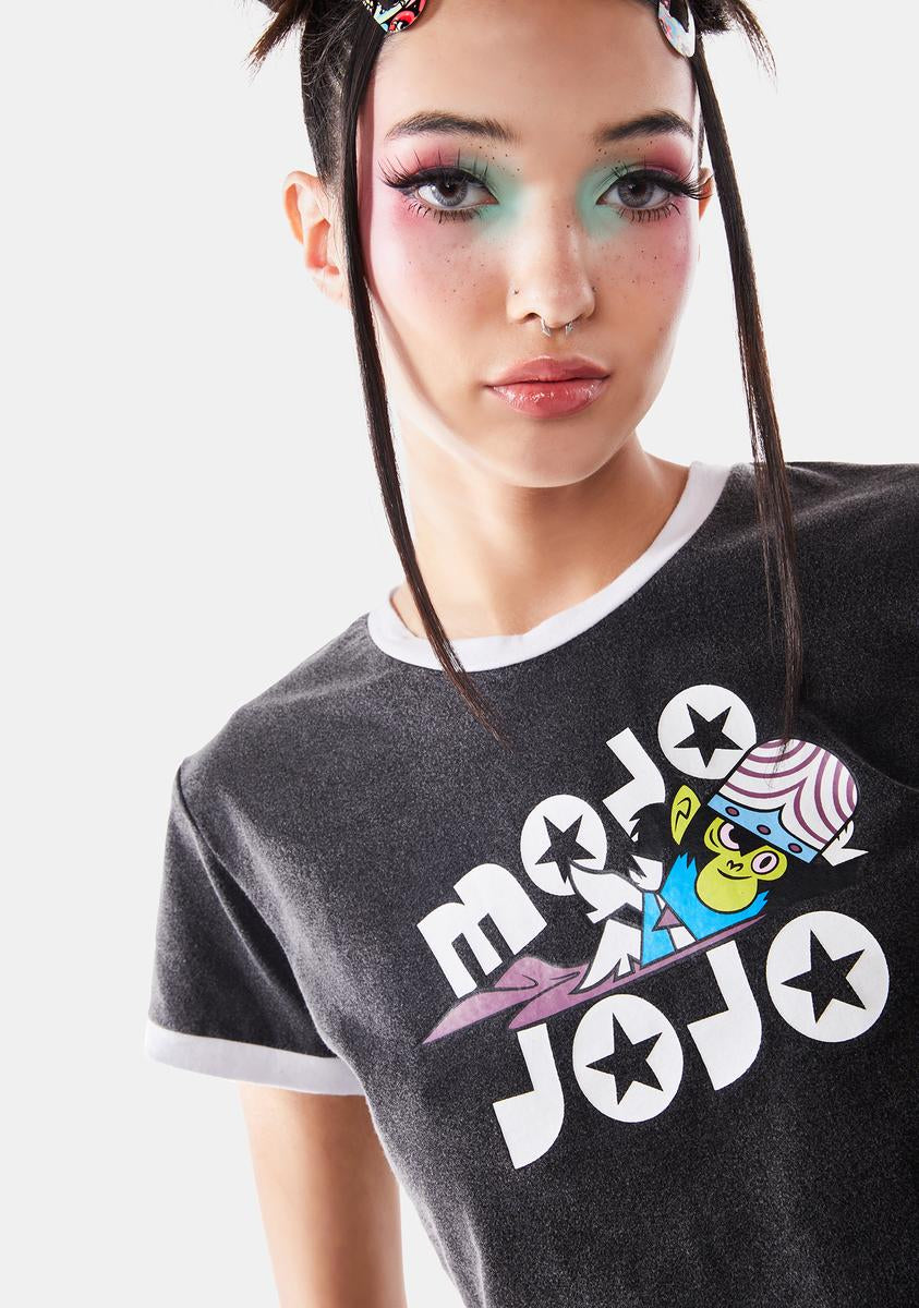 Dolls Kill x The Powerpuff Girls Mojo Jojo Graphic Crop Top