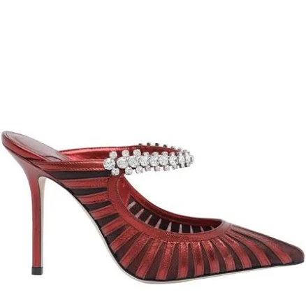 Jimmy Choo Bing 100 Embellished Pumps - IT36