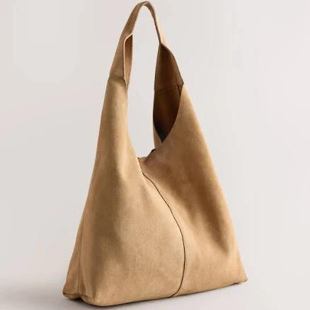 Women's Slouchy Leather Shoulder Bag