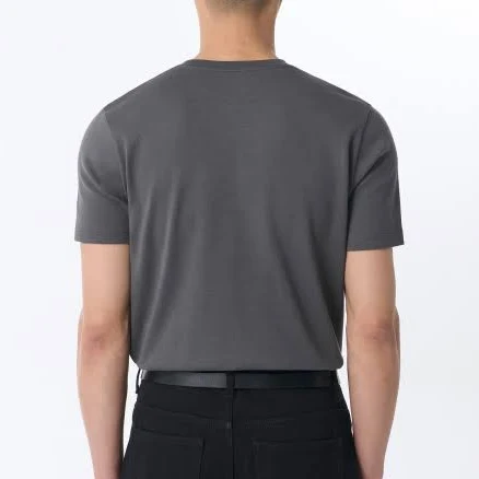 MUSINSA STANDARD Muscle Fit Crew Neck Modal T-Shirt