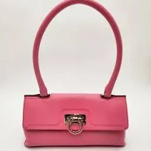 Ferragamo Trifolio Leather Tote Bag