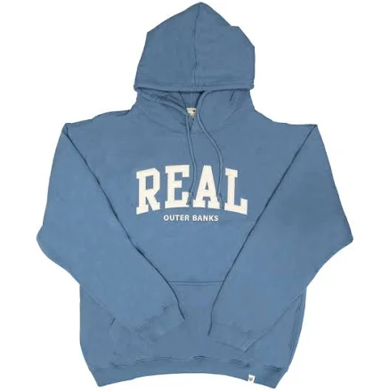 Real Block Letters Hooded Sweatshirt