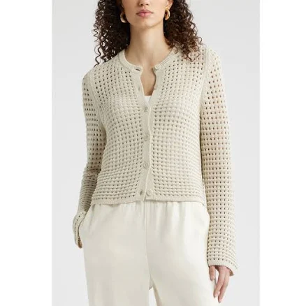 Nordstrom Mesh Stitch Cardigan