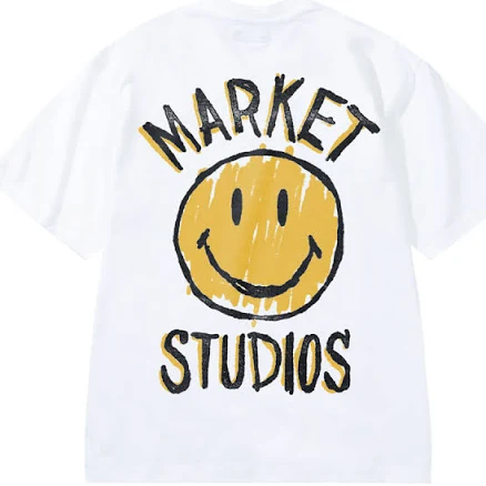 Market Smiley Mood T Shirt