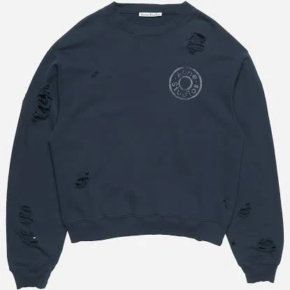 Acne Studios Distressed Fleece Sweatshirt