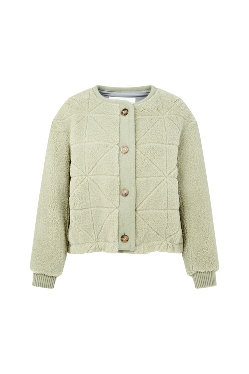 Back Lettering Fleece Jacket