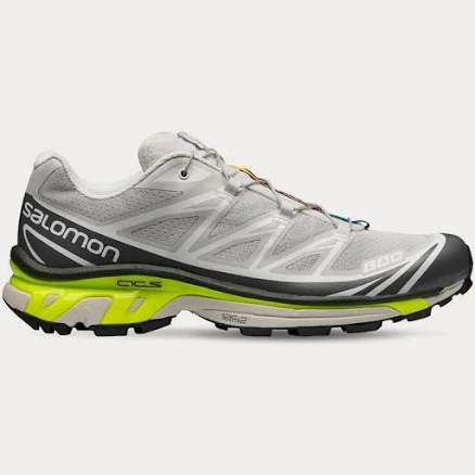 Salomon XT-6 Advanced Lunar Rock / Quiet Shade / Safety Yellow Sneakers Grey / Luisaviaroma / US