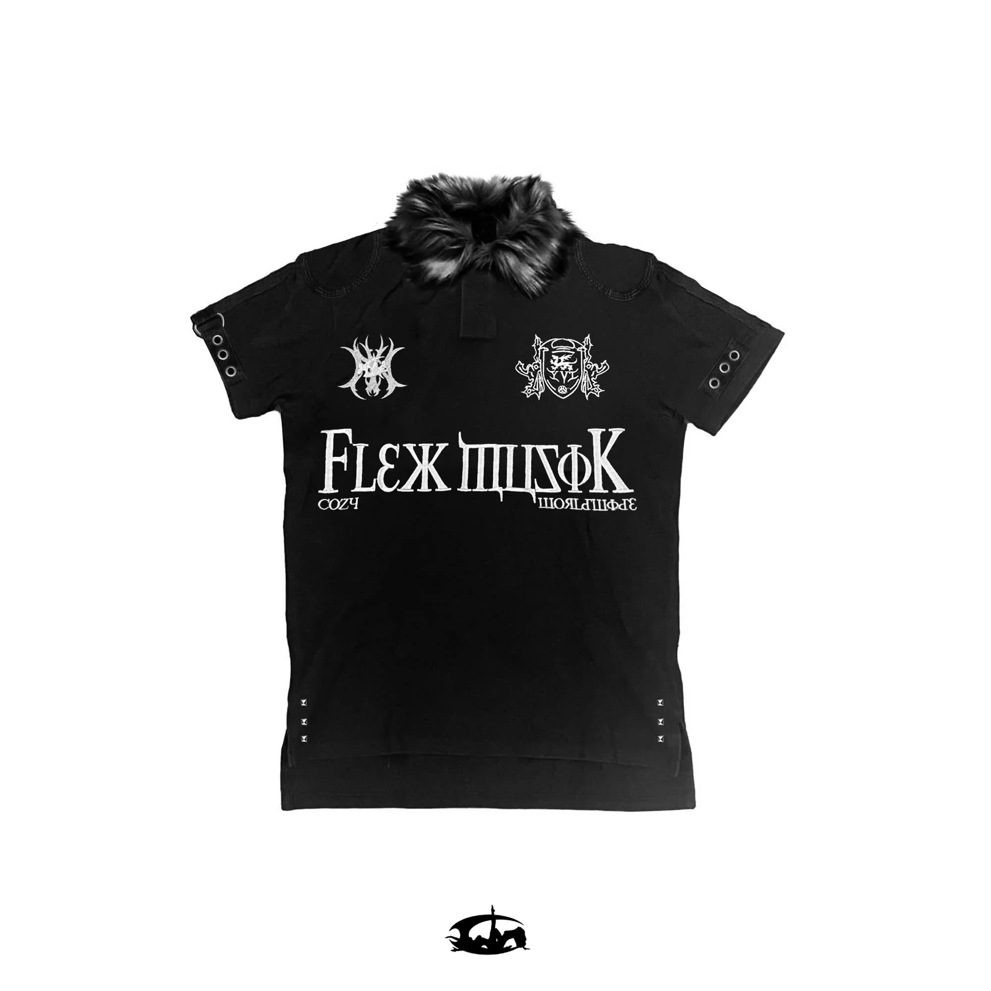 BBY Techboi Fur Black Polo
