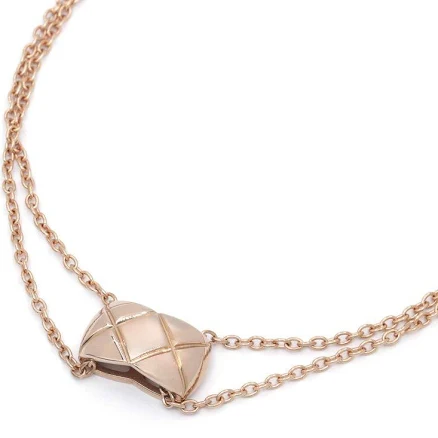 CHANEL Coco Crush 18K Pink Gold Necklace