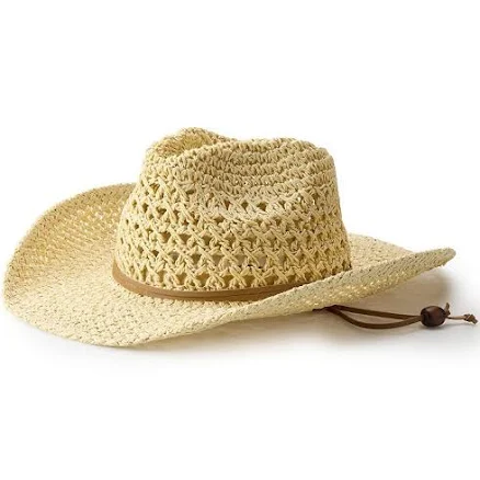SONOMA Goods For Life Women's Crochet Cowgirl Hat