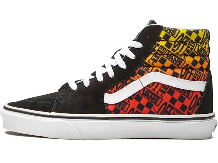 Vans Logo Flame Sk8-Hi Mens