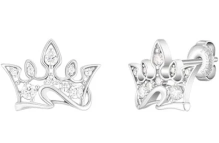J.estina Bellissima Tiara Earrings Jjljeq0bf501sw000 Silver 925