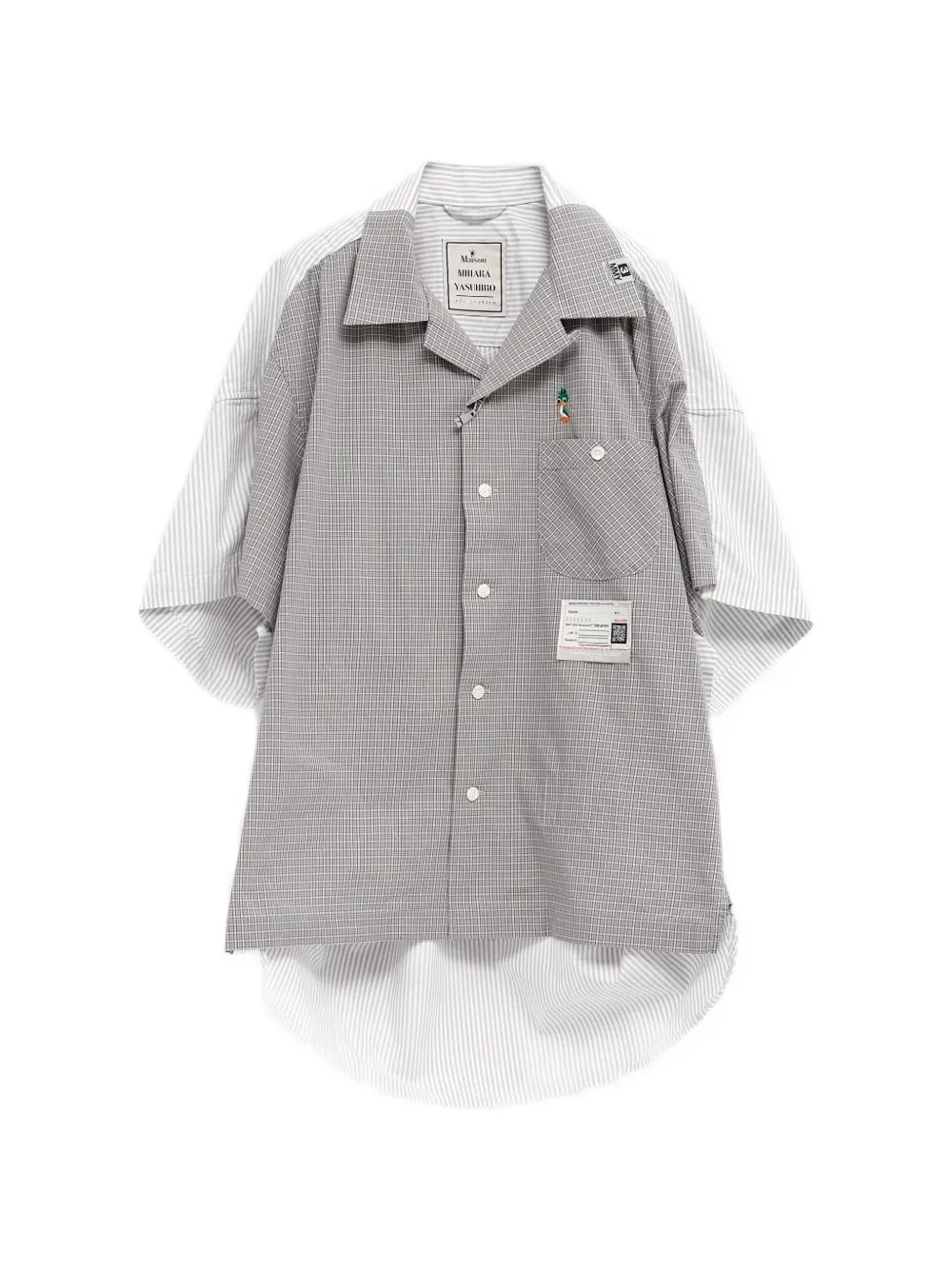 Layered Checked Shirt