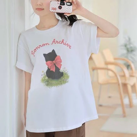 Ronron CAT BASIC Fit T-Shirt
