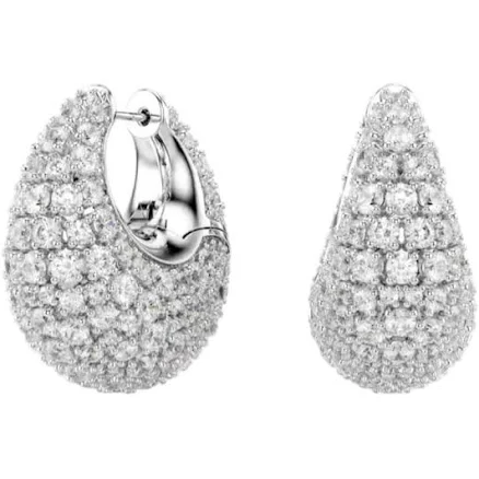 Swarovski Sublima Crystal Hoop Earrings
