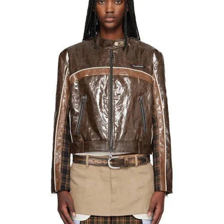 Andersson Bell Circuit Track Faux-Leather Jacket