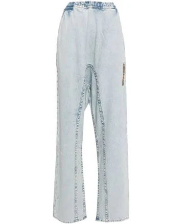 Y/project Women's Wide-leg Organic Cotton Jeans