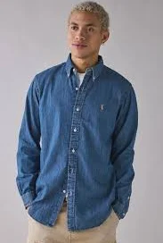 Polo Ralph Lauren Denim Long Sleeve Sport Shirt