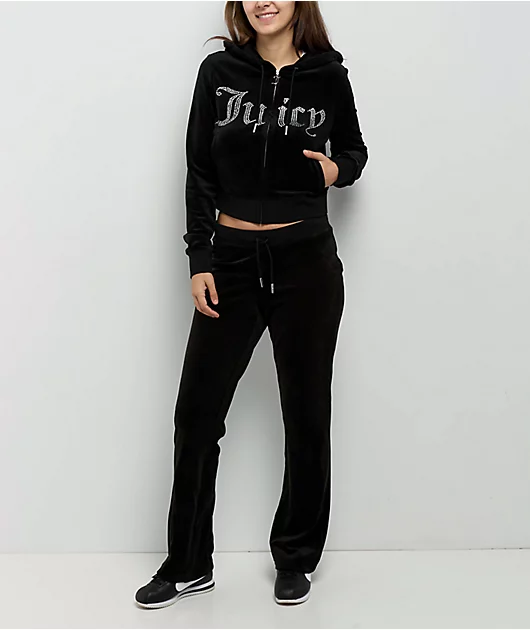 Snap Button-up Hood String Jumper + Straight-fit Lounge Pants