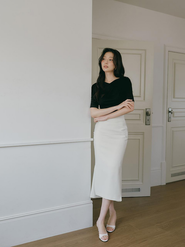 Mermaid Slit Skirt