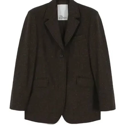 (Worn by Kim Go-eun) MA JOURNEE MAJONE SINGLE HIDDEN JACKET