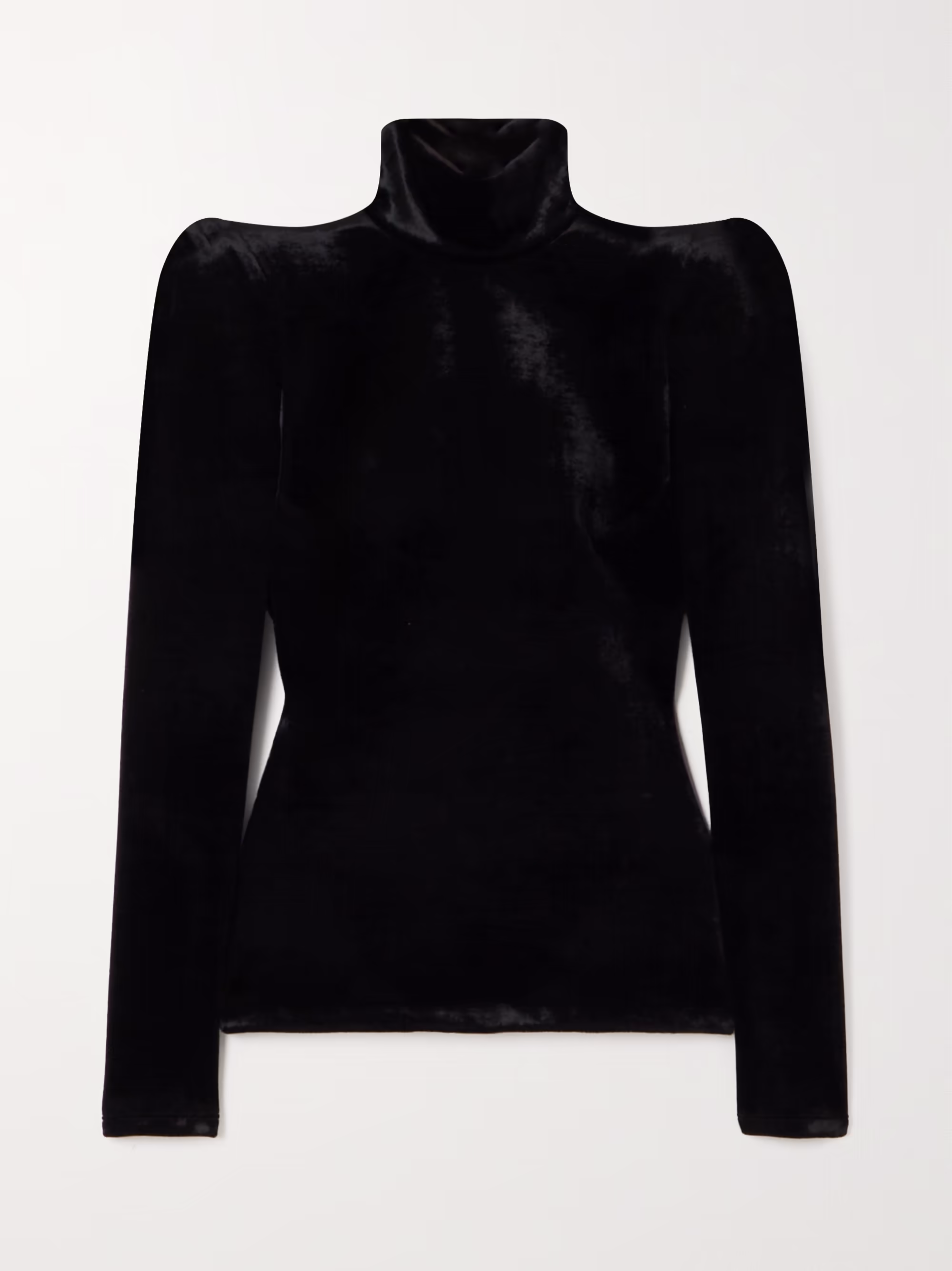 Velvet Turtleneck Sweater