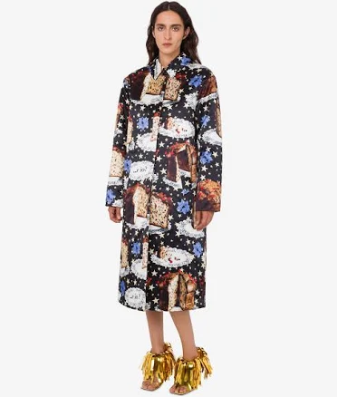 Moschino Cotton Blend Coat