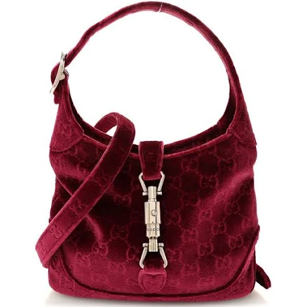 Gucci Jackie 1961 Velvet Cross-body Bag