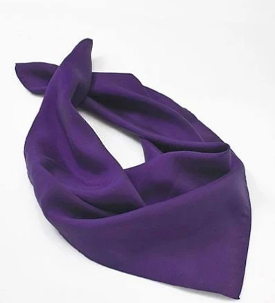 Modern Purple Scarf